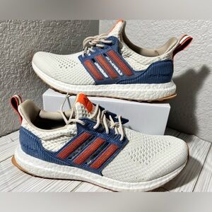 Adidas ultraboost 1.0 Men's running shoes Sneakers white‎ blue size 8 ID9667
